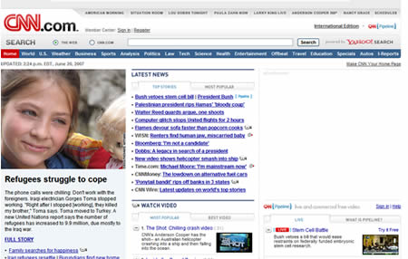 CNN.com June 20 2007
