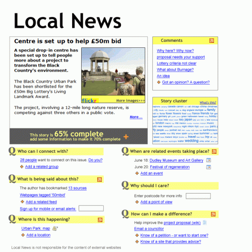 Conversation Toolkit mockup