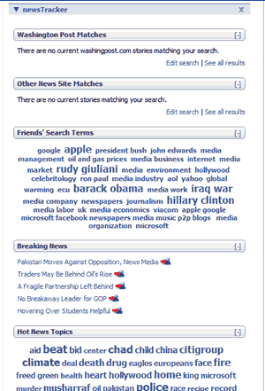 Washington Post Facebook app