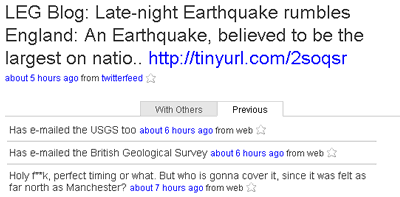 Mitch’s Twitter feed