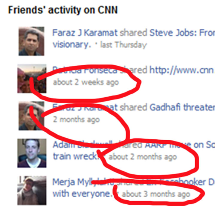 Facebook Activity Plugin