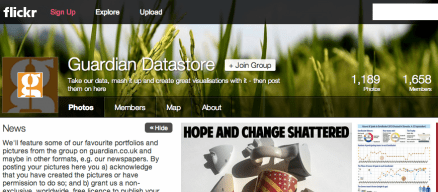 guardian flickr pool datablog