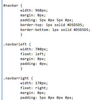CSS for ids and classes