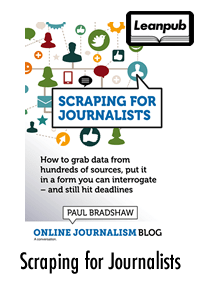 Scraping for Journalists book