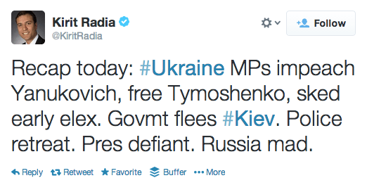concise tweet kiev