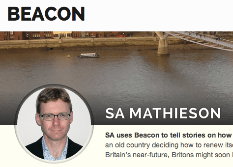 SA Mathieson Beacon page