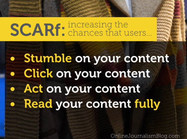 content strategy SCARf