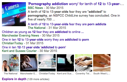 Articles on the NSPCC dodgy poll 
