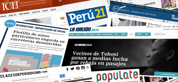 Ya se han sumado a la lista periodistas de importantes sitios webs y unidades de datos de la región
