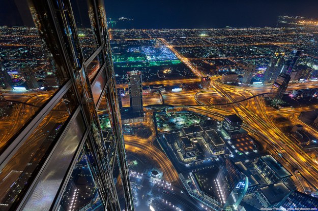 A road crossing from high up