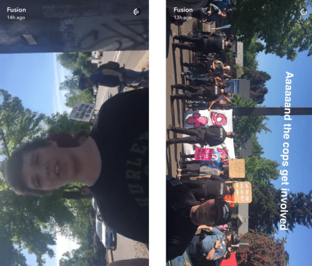 Landscape video shown vertically