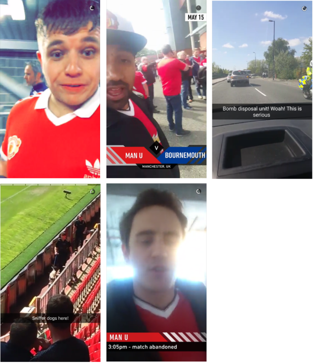 old trafford live story