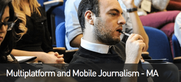 MA multiplatform mobile journalism