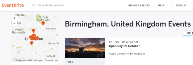 eventbrite birmingham events