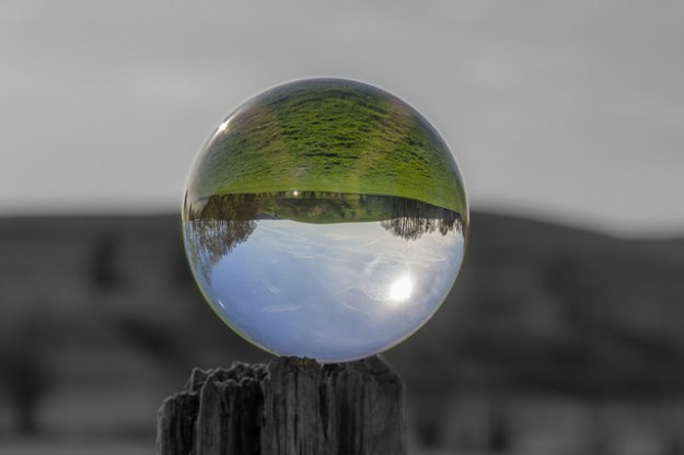 Crystal ball image by Christian R. Hamacher