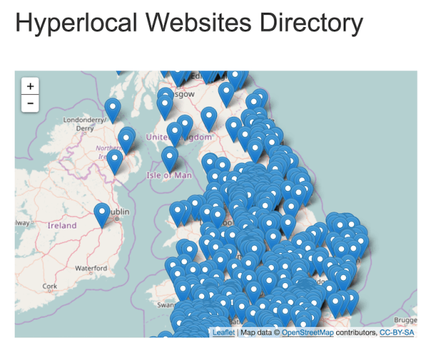 Hyperlocal Websites Directory - Talk About Local