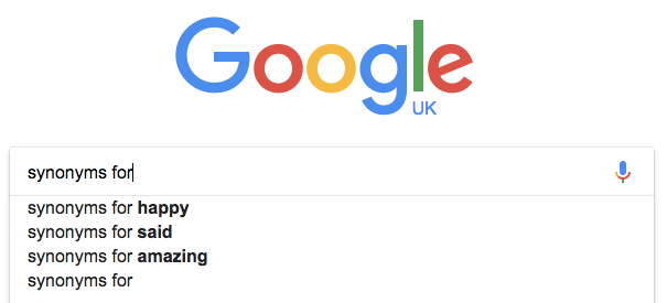Start searching for 'synonyms for...' on Google, and 'said' is the second suggestion