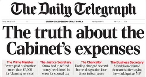 telegraph expenses data journalism