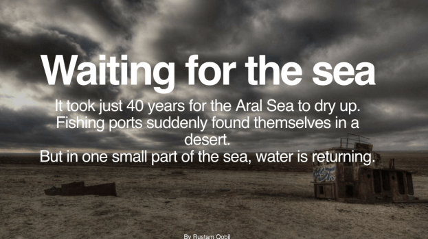 Waiting for the Sea title page