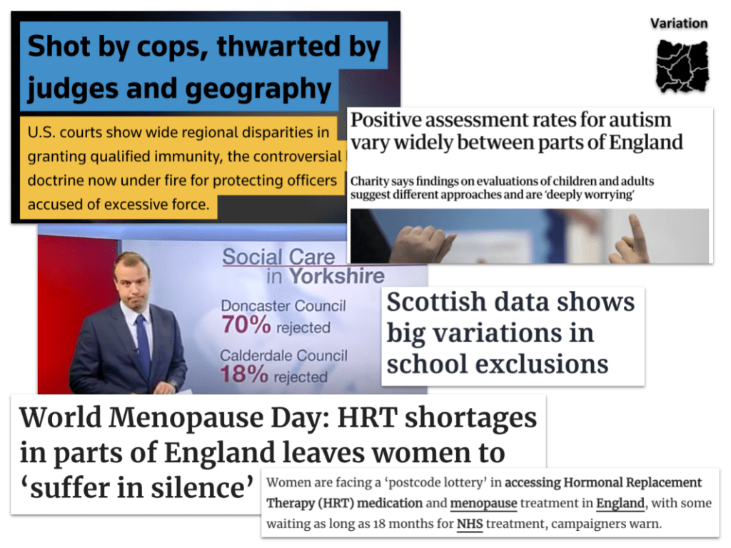Headlines: Scottish data shows big variations in school exclusions
US courts show wide regional disparities in granting qualified immunity