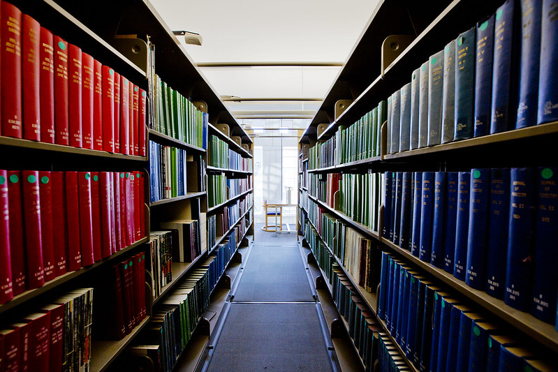 Library aisle