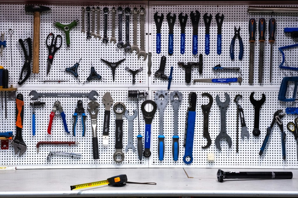 Wall of tools