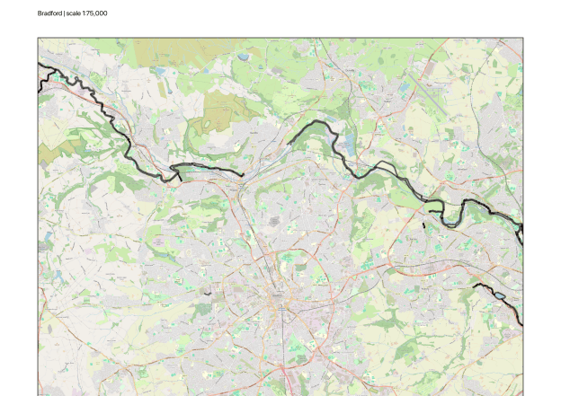 Map of Belfast's flood defences